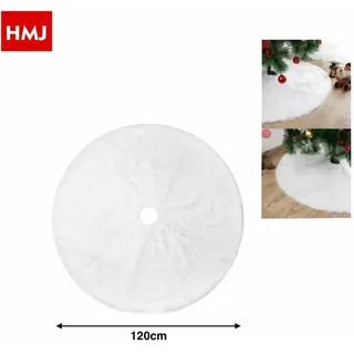 Weihnachtsbaum Teppich Rock Teilbaum Weihnachten Dekoration 120cm Hmj