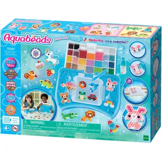 Aquabeads 35087 Bastelstudio Starter Set Wasserperlen Bastelset