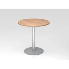 Bild Bistrotisch nussbaum 80,0 x 80,0 x 74,0 cm