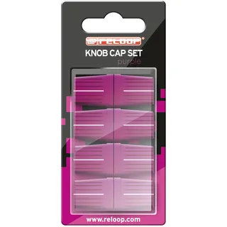 Reloop Knob Cap Set purple - 8 Knob Caps, Gummierung für mehr Grip, kompatibel mit vielen DJ-Mixern und Controllern Lila