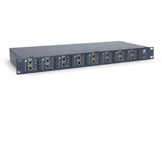 Palmer PAN 16 - DI-Box 8-Kanal passiv, 19" Gehäuse