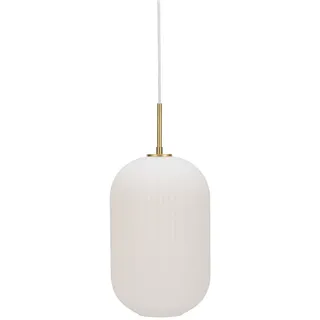 Pauleen 48233 Splendid Delight Pendelleuchte max. 20 Watt Weiß, Gold Glas, Metall E27