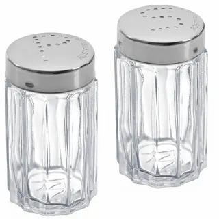 Westmark Traditionell Salz- und Pfefferstreuer 37 cm Transparent/Silber unbefüllt