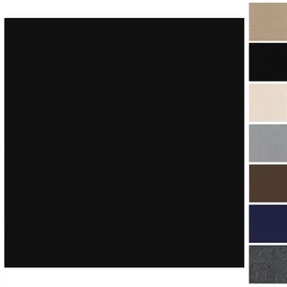 Selbstklebende Teppichfliesen 30x30cm Selbstliegend - 10 Stück Set - 0.9m2 - Teppichboden, Teppich Fliesen mit Rückendeckung, Teppich Bodenbelag zum Zuschneiden für Büro, Wohnung, Gewerbe, Schwarz