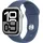 Watch Series 10 GPS 42 mm Aluminiumgehäuse silber Sportarmband denim S/M