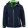 Jungen Trollfjord Softshelljacke navy/light green 176
