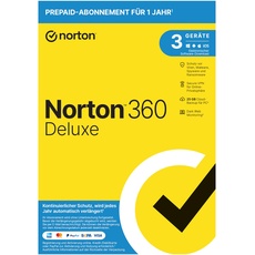 Bild von Norton 360 Deluxe 25 GB 3 Geräte 1 Jahr ESD ML Win Mac Android iOS