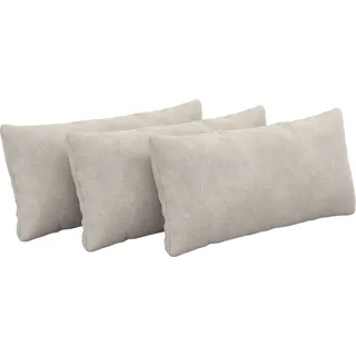 Polsterauflage SIT & MORE "Zoe", grau (elefant), B:60cm H:30cm T:10cm, 100% Polyester, Polsterauflagen, Polsterauflage