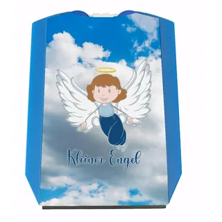 speecheese Kleiner Engel Parkscheibe mit Wolkenhimmel und Schutzengel eine dekorative Idee für Autofahrer Engel Eiskratzer PKW