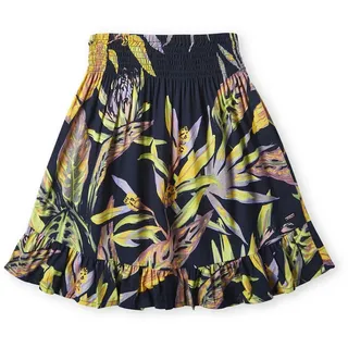 O ́neill Lilia Smocked Rock - Black Tropical Flower - 3-4 Jahre