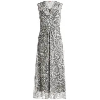 Cartoon Midikleid Weiß/Khaki 38