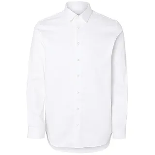 Selected Slim Fit Langarmhemd Bright White XL