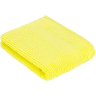 Vossen Duschtuch , Gelb , Textil , Uni , 67x140 cm , ISO 9001, Fkt, Made in Austria, Oeko-Tex® Standard 100 , Heimtextilien, Badtextilien, Duschtücher
