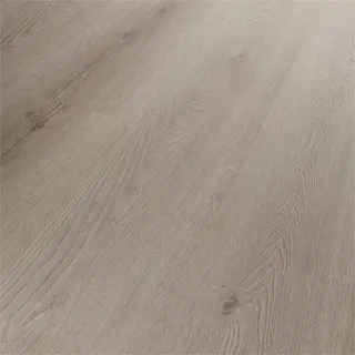 Designboden , Eichefarben, Hellbraun, Eiche grau , Kunststoff , Holzoptik , 122x23x0.48 cm , ISO 9001, DIN EN ISO 9001 , schmutzabweisend, pflegeleicht, widerstandsfähig, lichtunempfindlich, abriebbeständig, fleckenunempfindlich, antistatisch, schwer entflammbar, für Fußbodenheizung geeignet, wasserfeste Trägerplatte, feuchtraumgeeignet, stuhlrollengeeignet, mit Trittschalldämmung, für Fußbodenkühlung geeignet , Teppiche und Böden, Bodenbeläge, Vinylböden