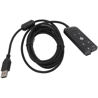 USB-zu-3,5-mm-Klinken-Audio-Soundkarten-Adapter für Kingston Cloud II, Gaming-Headset 7.1-Kanal-USB-Soundkarte für PS5, für Series X S