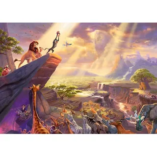 Schmidt Spiele Thomas Kinkade, Disney König der Löwen 1000 Teile Puzzle