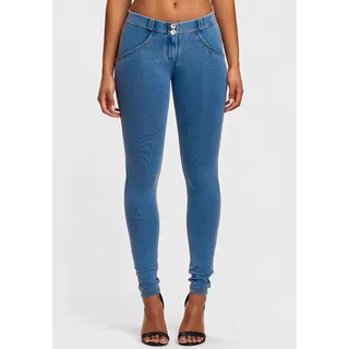 Freddy Jeggings "WRUP2RC002ORG" mit Lifting & Shaping Effekt, light, blau, denim