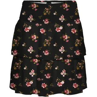 Vero Moda Minirock »VMSMILLA HW SMOCK SHORT SKIRT WVN GA«, schwarz