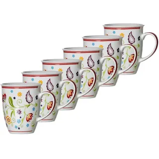 Ritzenhoff & Breker Kaffeetasse 0,32 l Mehrfarbig 6 St.