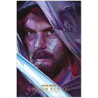Grupo Erik Star Wars Deko - Star Wars Jedi Knight Poster - Deko Wohnzimmer oder Deko Schlafzimmer - Zimmer Deko - Größe : 61 x 91, 5 cm -Originales Geschenk - Offizielle Lizenz