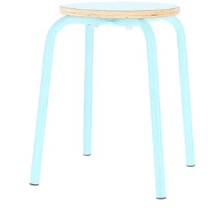 JAN KURTZ Hocker Paris Blau