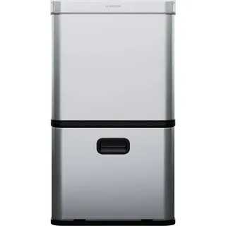 Klarstein Touchless Sensor-Mülleimer 56 l Weiß