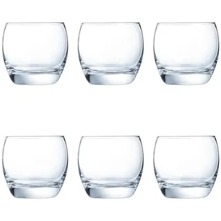 Arcoroc ARC N5831 Cabernet Salto Whiskyglas, 320 ml, Glas, transparent, 6 Stück