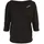 Damen Ultra Leichtes Modal-3/4-arm Mcs001 3/4-arm Shirt Schwarz XS EU