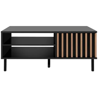 Finori Livetastic Couchtisch Schwarz Eiche 110,5 x 47 x 67 cm