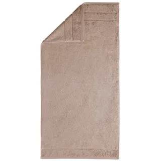 Egeria Badetuch »Prestige«, (1 St., Badetuch 75 x 160 cm), Uni Programm mit Streifenbordüre, SUPIMA Baumwolle Egeria taupe B/L: 75 cm x 160 cm