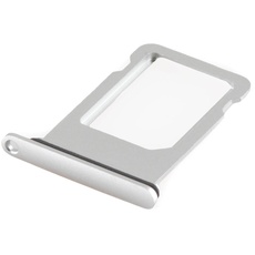 ICONIGON Ersatz für iPhone 8 SIM-Kartenhalter inkl. Dichtung (Silber)