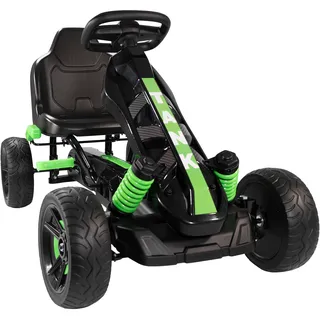 Lemodo Go Kart Tretfahrzeug grün (56)