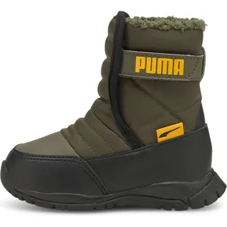 Puma Nieve Baby-Schneeschuhe für kalte Wintertage, Farbe Olivgrün, Modell 38074602 - Grün