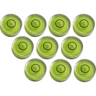 Set mit 10 mini Wasserwaagen, Größe 9 (25x10 mm)