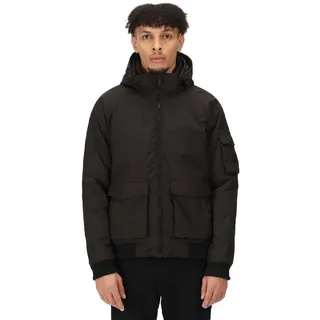 Regatta Herren Faizan wasserdichte und atmungsaktive Jacke - Mantel mit Thermoguard-Isolierung, Kapuze und mehreren Taschen