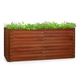 Blumfeldt Rust Grow Hochbeet 200 x 100 x 90 cm Rost