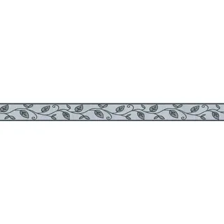 A.S. Création selbstklebende Bordüre Only Borders Borte 5,00 m x 0,05 m grau schwarz Made in Germany 262219 2622-19