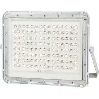 V-Tac LED Außen-Solarstrahler LED/20W/3,2V 4000K Weiß Mit Fernbedienung Und Solarpanel, Naturweiß, Ip65