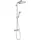 Croma Select S Showerpipe 280 1-jet mit Einhebelmischer Chrom 26791000