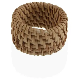 Serviettenring Versa Braun Rattan 5 x 3 x 5 cm