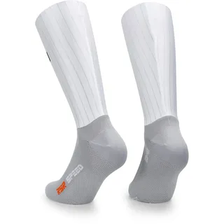 Assos Rsr Speed S11 Socken 2 Paar Weiß 43-46