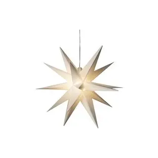 Konstsmide 5971-200 Weihnachtsstern Stern Warmweiß LED Weiß EEK: G (A - G)
