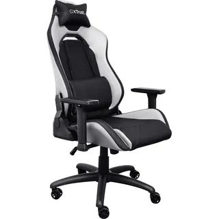 GXT 714W Ruya, Universal-Gamingstuhl, Weiß (25065) - Weiß, Schwarz