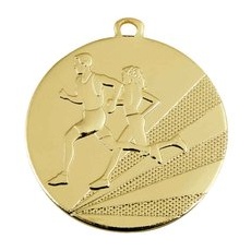 Medaille Laufen 50 Mm Gold