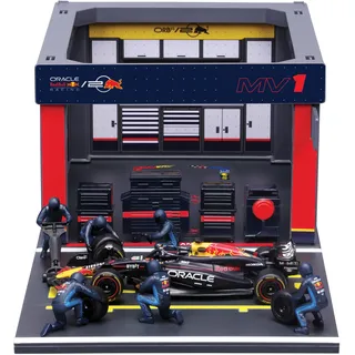 BBURAGO F1 Red Bull RB20 2024#1 Verstappen rot/silber 1:43