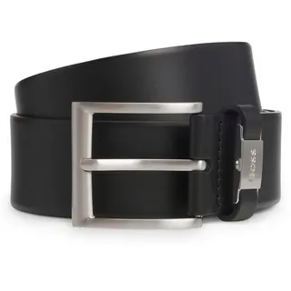 Boss Herrengürtel Leder schwarz 95