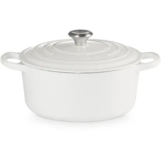 Signature Bräter 22 cm rund weiß