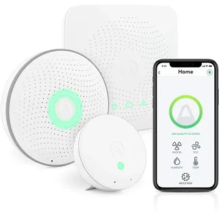 Airthings House Kit Radon- und Raumluftqualitätsüberwachungssystem, Mehrraum, 420