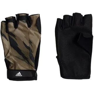 Adidas Herren Train Glove GR Handschuhe, Schwarz/Orbit Grün/Fokus Oliv/Weiß, M