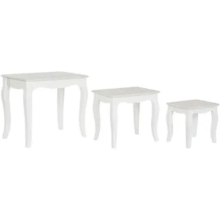 DKD Home Decor Set mit 3 Tischen, Standard